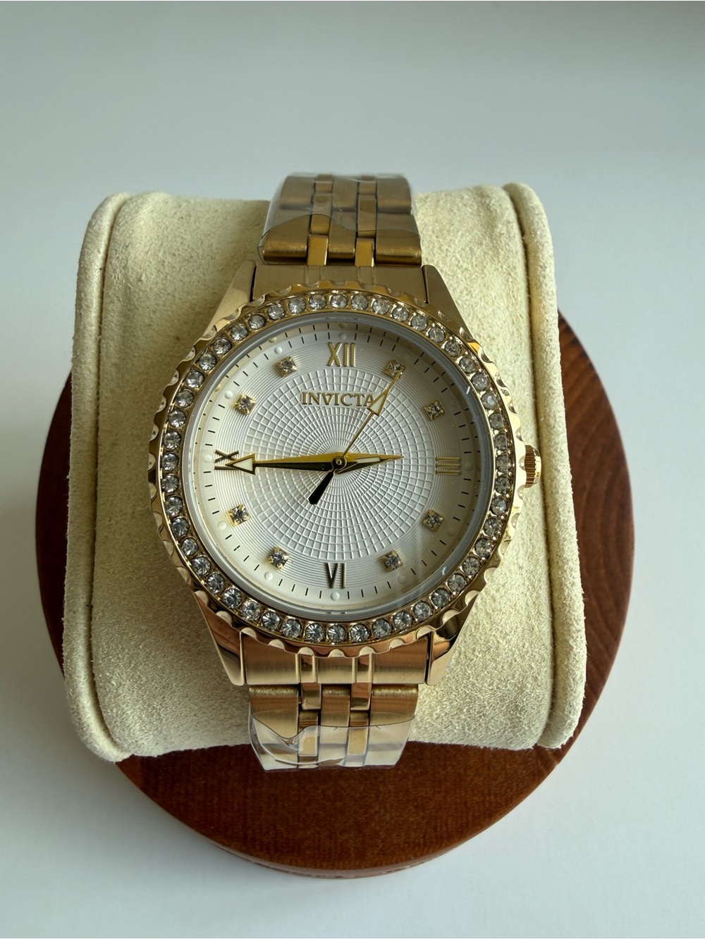 Invicta Wildflower Gold Crystal Women’s Watch w/ Box